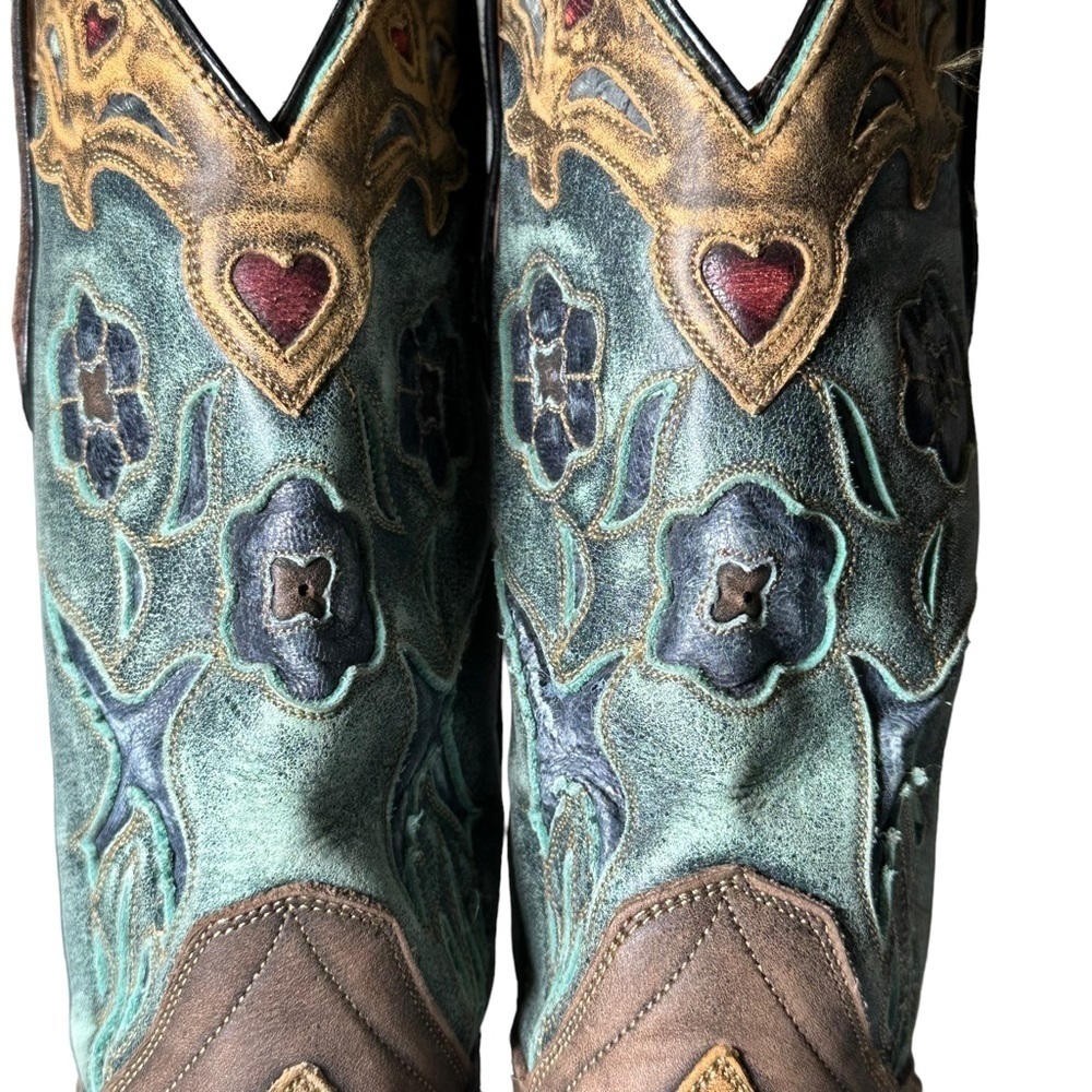 Dan Post Vintage Bluebird Boot Size 8 M - Picture 13 of 16